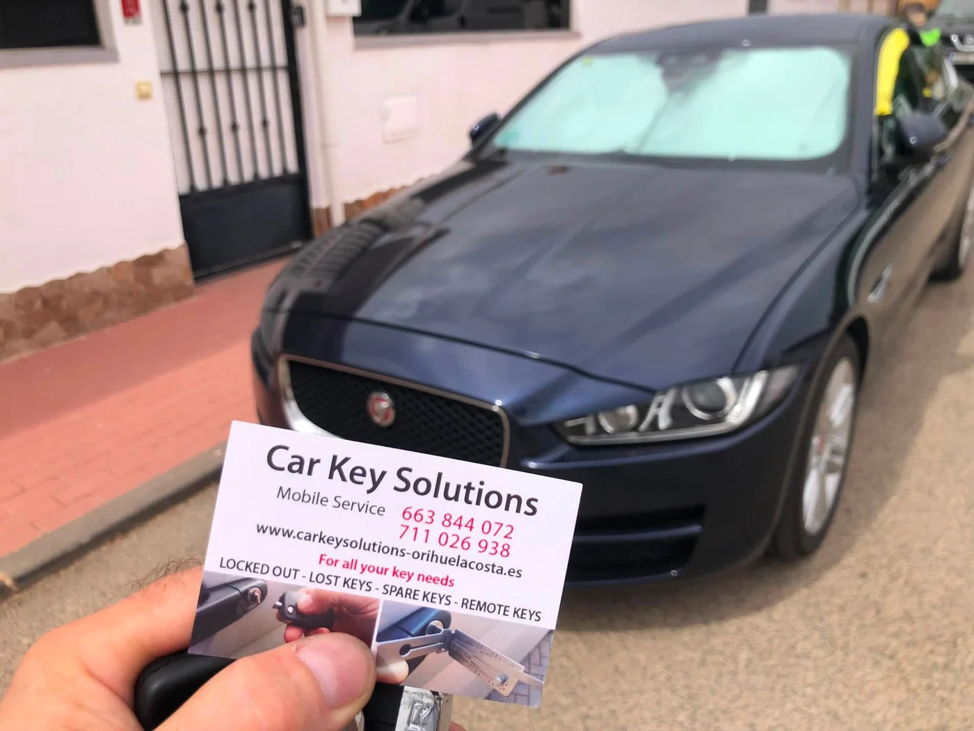 BMW remote key replacement