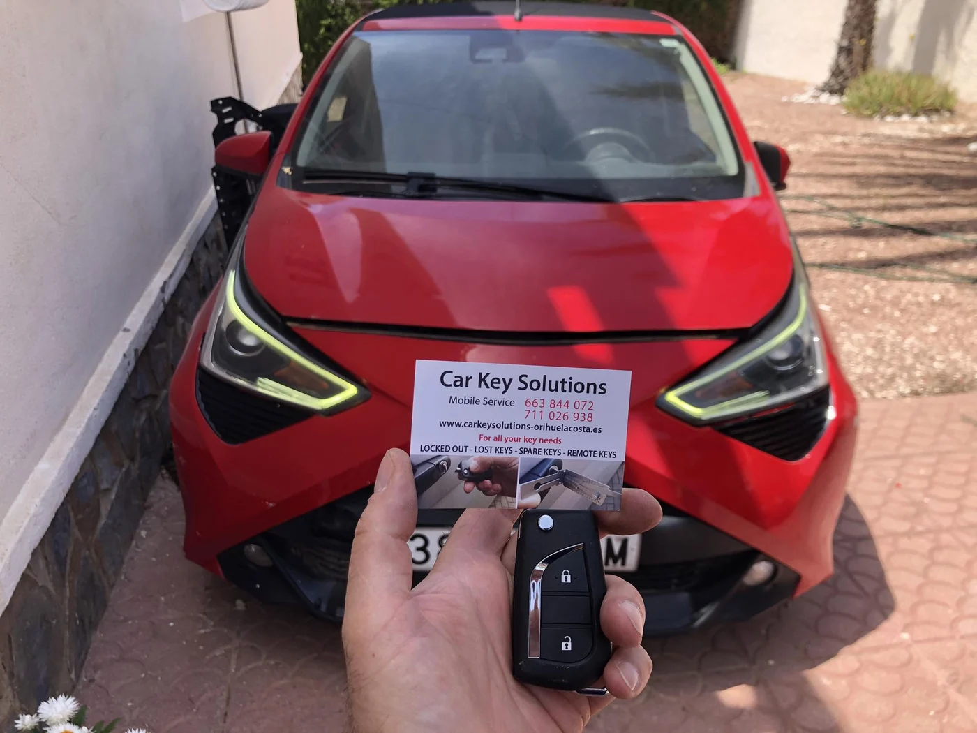 Replacement smart car key