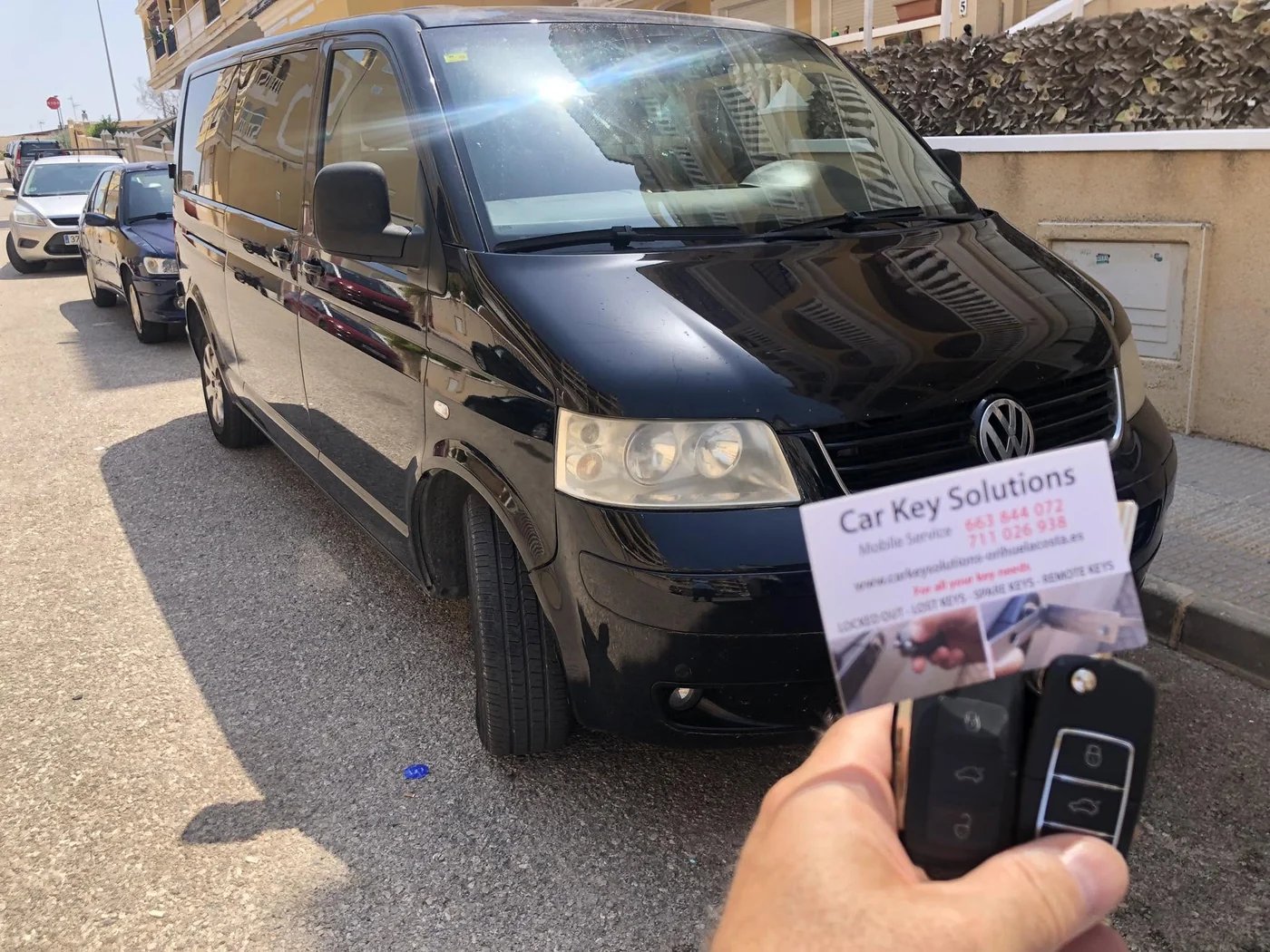 Volkswagen Transporter remote key